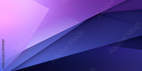 Violet background with geometric shapes and shadows, creating an abstract modern design for corporate or technology-inspired designs with copy space for photo text or product, blank empty copyspace