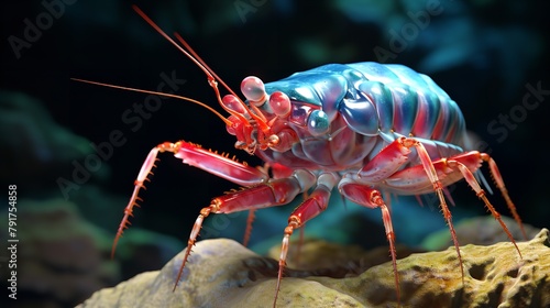 Mantis Shrimp: 8K Photorealistic Ultra HD Photography