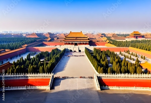 Magnificent panoramic vista of the forbidden city (8)