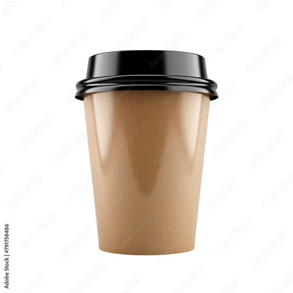 coffee cup with lid isolated on a transparent cut-out background, cardboard coffee drink container PNG mockup coffee cup with lid isolated on a transparent cut-out background, cardboard coffee drink container PNG mockup