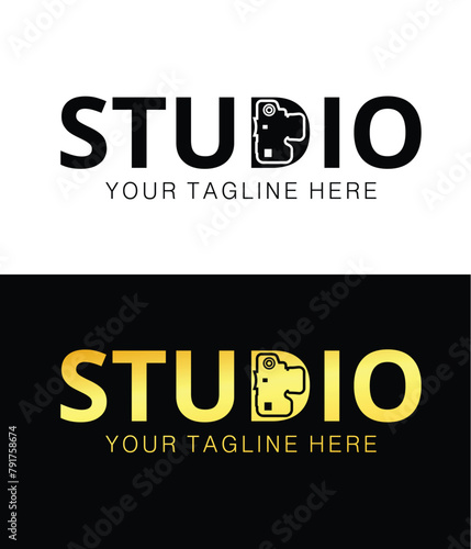 Photography studio Logo template