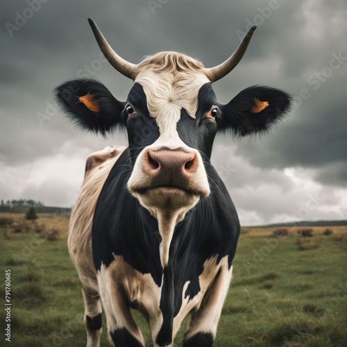 Portret dziwnej krowy