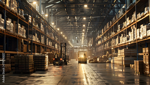 tariffs and Shelves  The Trade Dynamics of a Warehouse