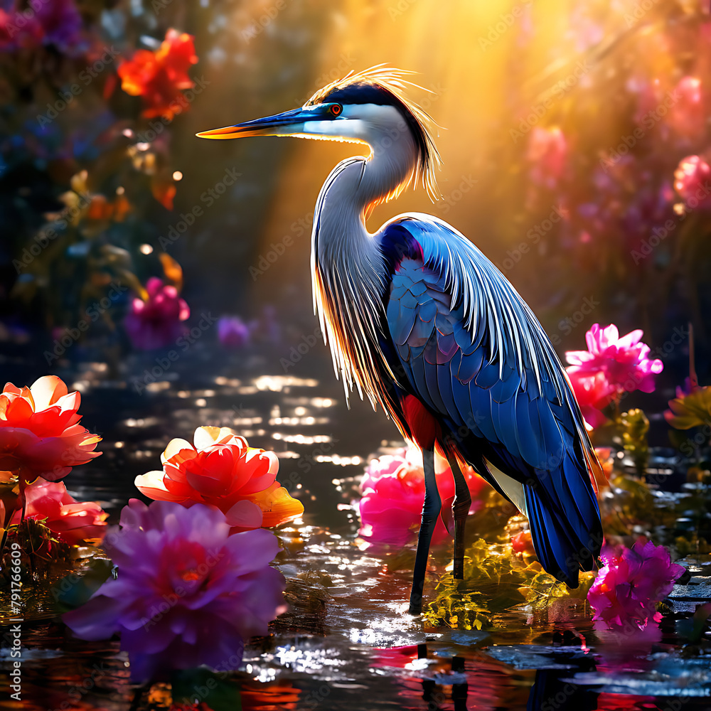 Fototapeta premium heron