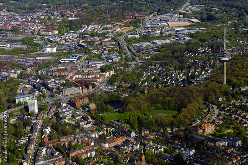 aerial view of the city kiel © Hans Steen-Kiel
