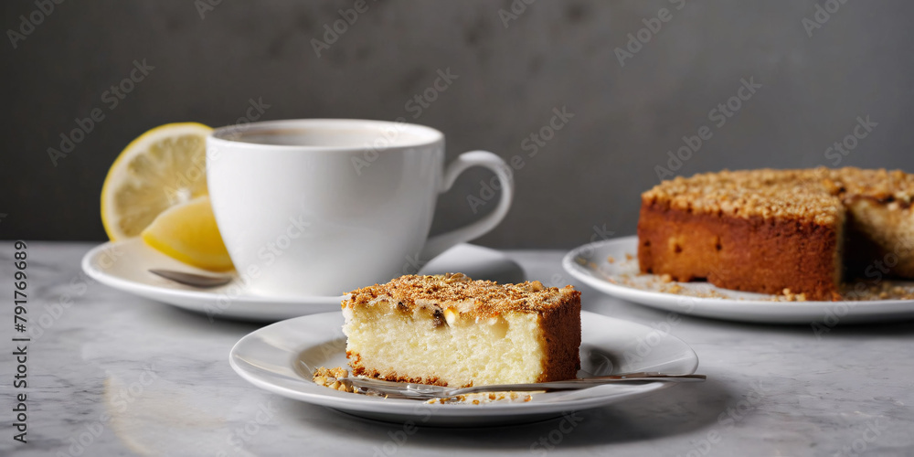 cup of coffee and cake cup of coffee and cake