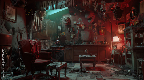 The Inside Horrors Of A Psychopath's Room, The Mementos and Trophies  photo