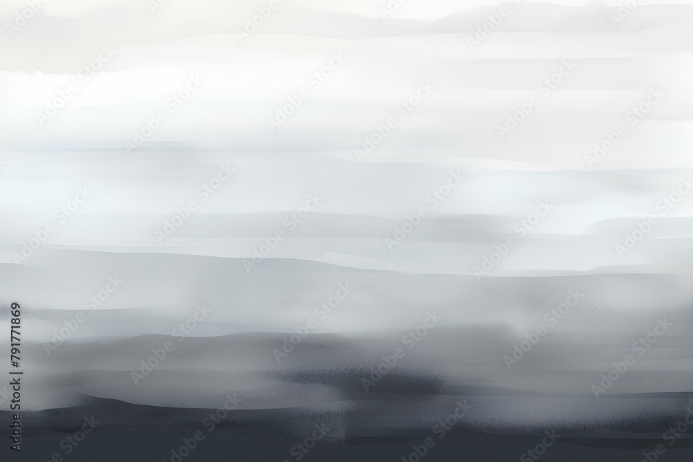 Obraz premium fog over the mountains made by midjourney