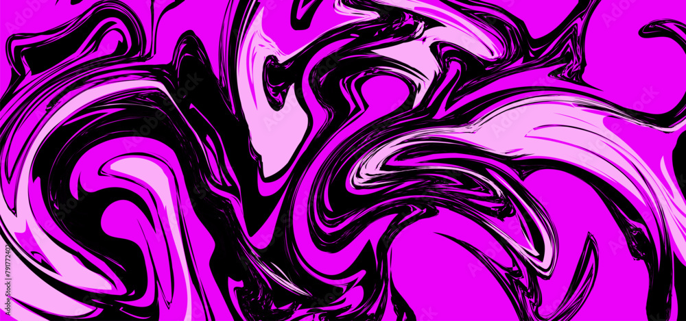 Stylish Abstract Psychedelic Background