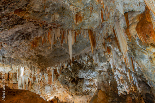 Interior of the caves of Borgo Verizzi