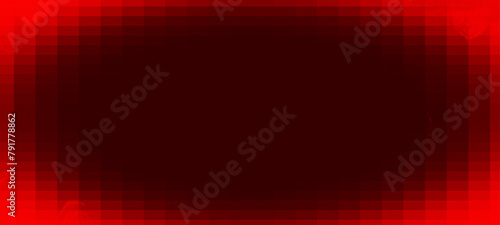 Red bokeh widescreen background for Banner, Poster, celebration, event and various design works