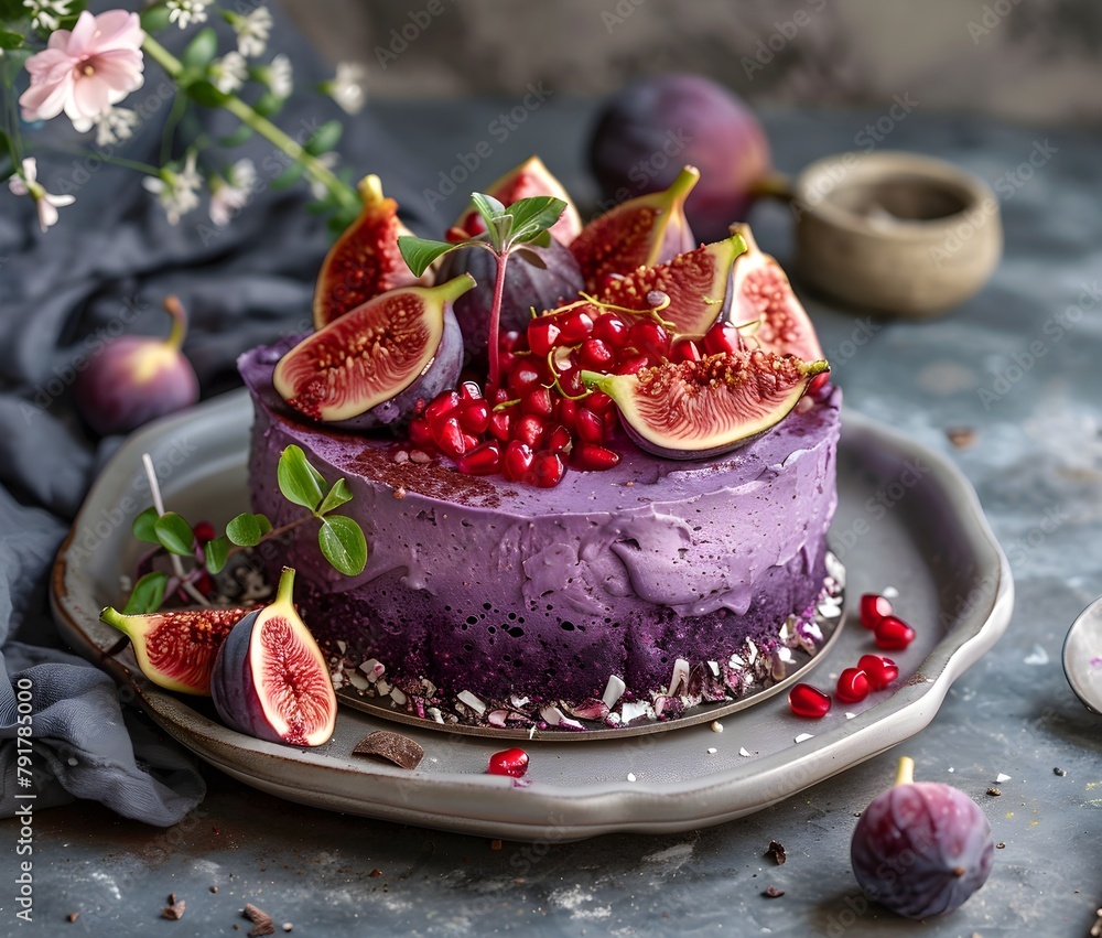 delicious vegan raw cake, multi-colored cashewcake layers, fruit and berry dessert, vegan snack, low-calorie food, blooming cherry branches and other flowers, dried fruits and nuts. delicious vegan raw cake, multi-colored cashewcake layers, fruit and berry dessert, vegan snack, low-calorie food, blooming cherry branches and other flowers, dried fruits and nuts.