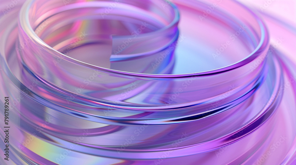 Dynamic Exploration of Abstract purple Spiral Stacks Dynamic Exploration of Abstract purple Spiral Stacks