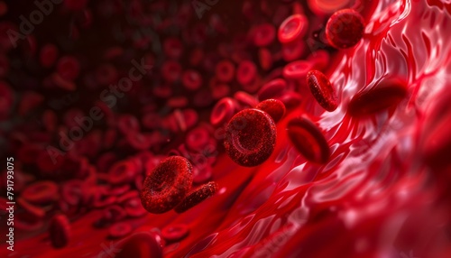 Red Blood cell 3d vein flow platelet wave of Blood cell cancer medicine artery . hemoglobin blood donate anemia plasma leukemia donor vascular system ,hemophilia. arteries ,RBC vessels Anatomy 