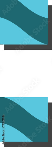Wave English vector font