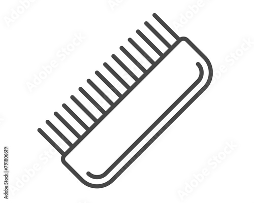 Vector graphic icons of beauty in the form of combs for massage or darsonval procedures.