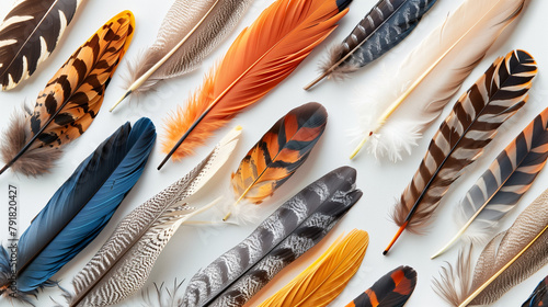 Feather Flat Lay photo