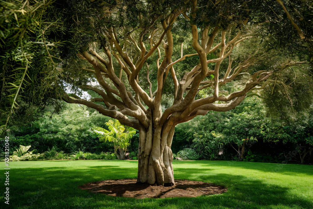 trees in the park