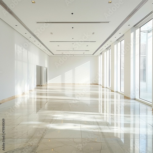 An empty spacious room.Professional stock background © NeuroSky