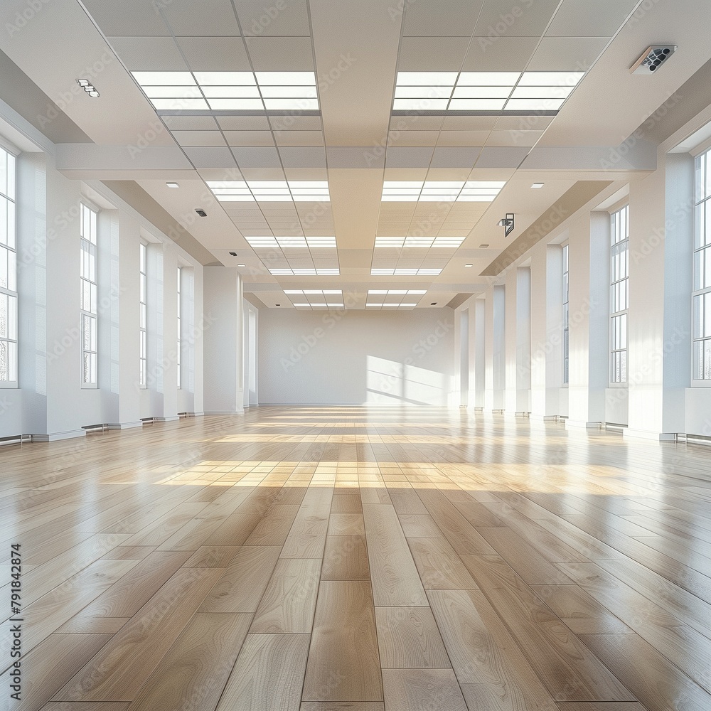 An empty spacious room.Professional stock background