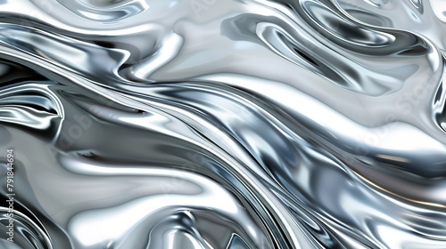 Silver abstract background