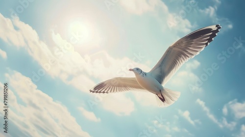 Seagull In the Air © Image