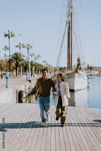Serene stroll along Barcelo...