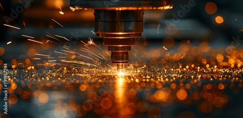 Sparkling Laser Engraving Machine: Metal Artistry in Motion