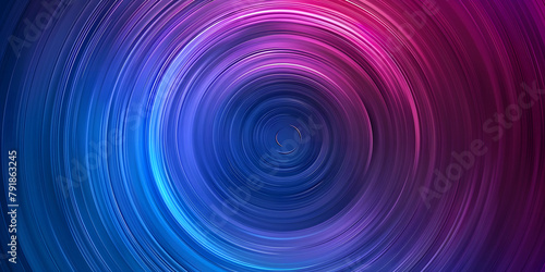 Abstract radial gradient with cosmic blues and purples, perfect for promoting meditation apps or ambient music albums 