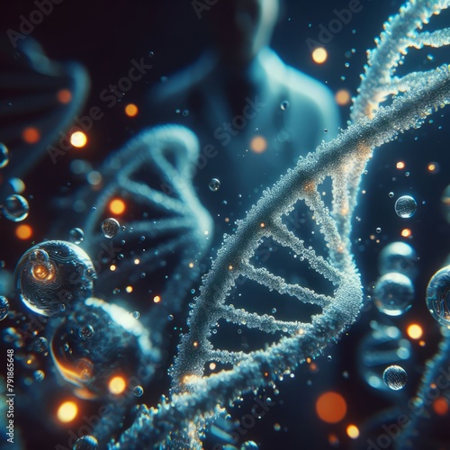 A Microscopic Journey into DNA's Double Helix