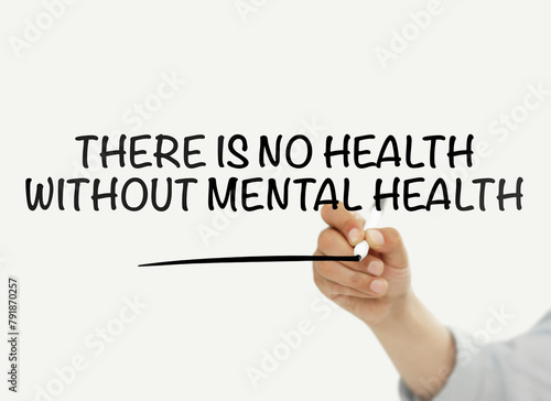 There is no health without mental health