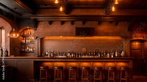 Bar in a classic style