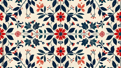 pattern with England style