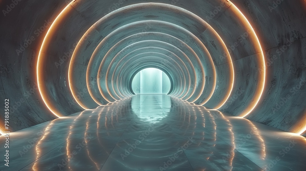 Obraz premium modern architecture - illustration - ai generated 