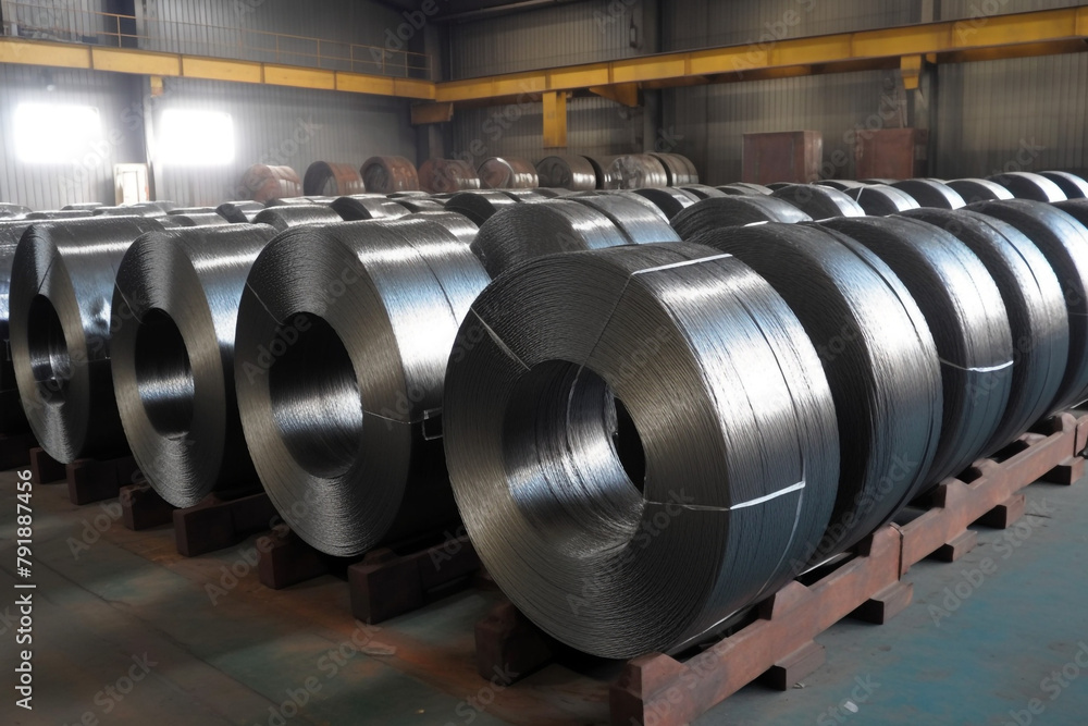 carbon steel cable сreated with Generative Ai