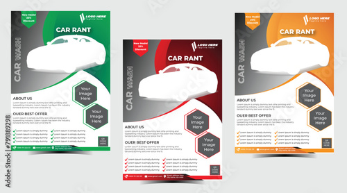 Car Business Flyer Design