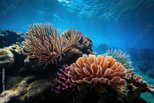 coral reef in the sea © Eric
