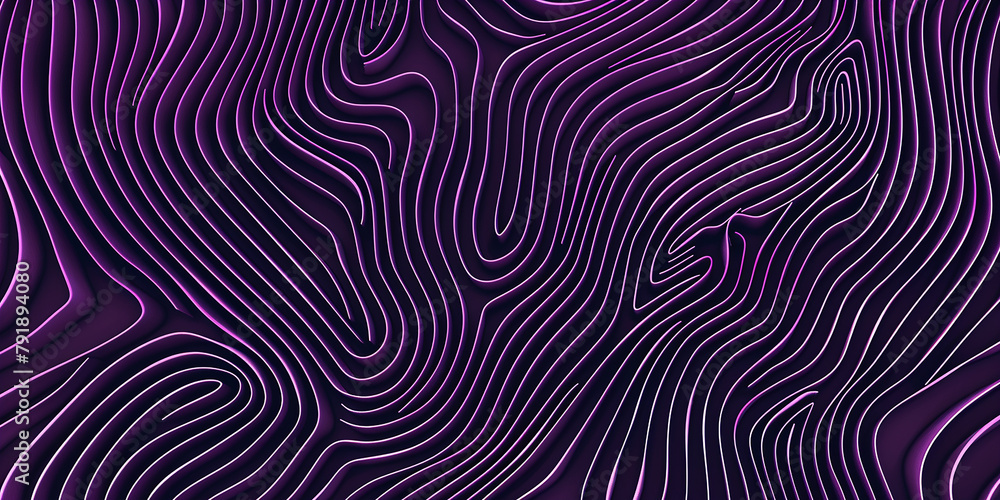 Seamless pattern with purple lines-generated AI 