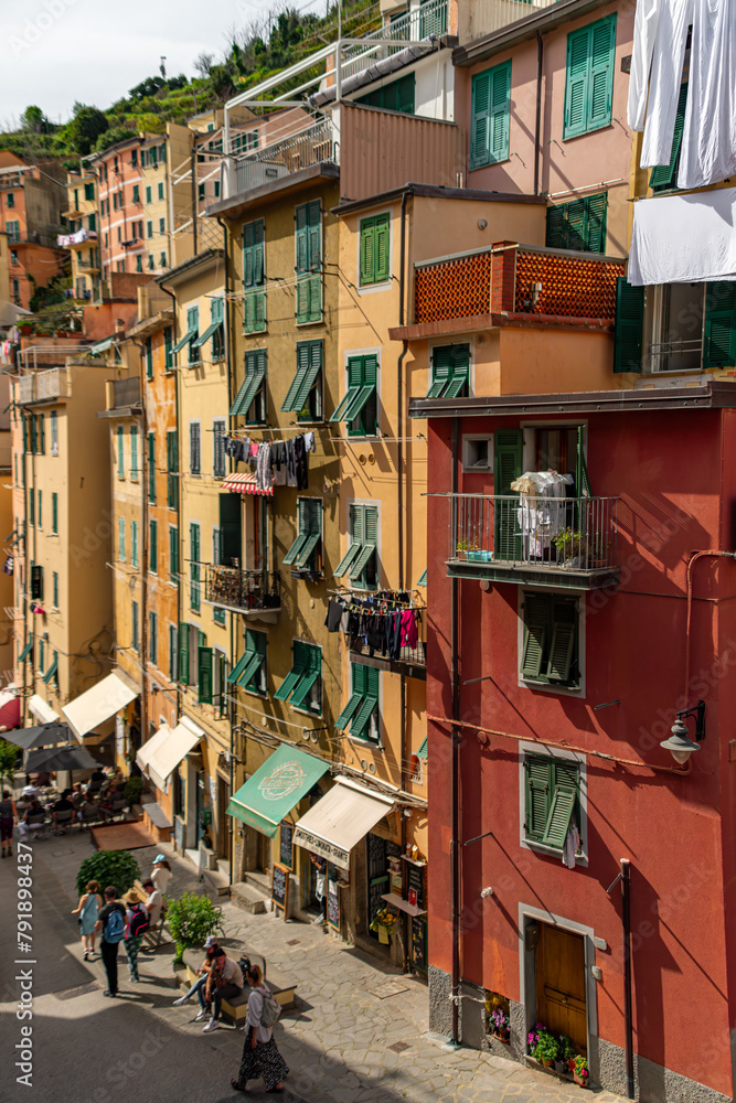 street in the Riomaggiore