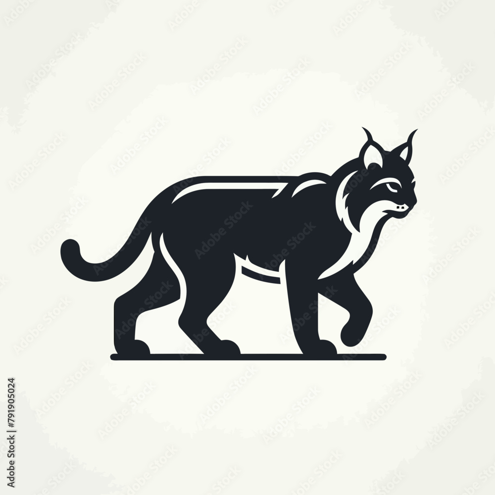 Bobcat Silhouette Steel Weathervane main image 1