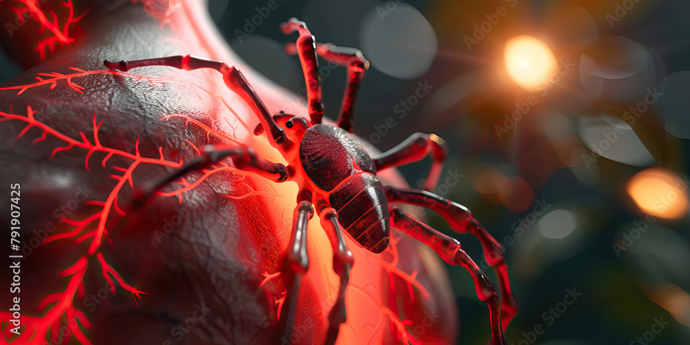 Lyme Disease: The Bull's Eye Rash and Flu-like Symptoms - Visualize a ...