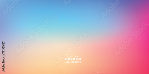 Abstract Colorful Gradient Mesh Background vector EPS10