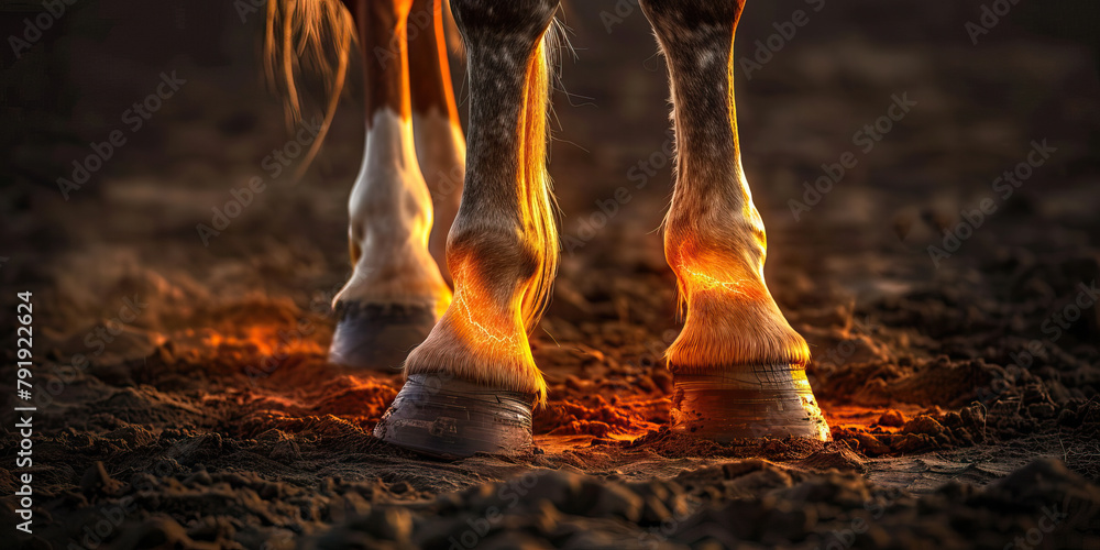 Equine Laminitis The Hoof Pain and Reluctance to Bear Weight Imagine