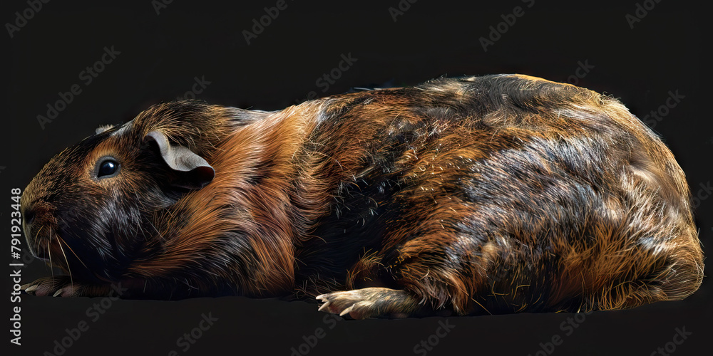 Picture of Guinea Pig Bloat: The Abdominal Distension and Difficulty Breathing ...
