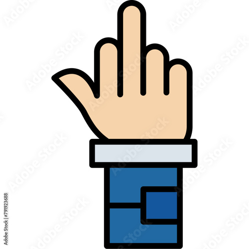 Middle Finger Icon