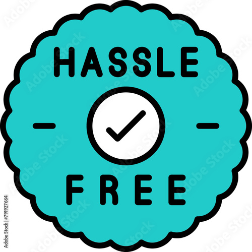 Hassle Free Icon