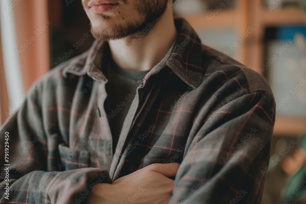 A man standing hesitating to make a decision closeup, a handsome young man closeup, a man closeup shoot, a man standing like he is in tension A man standing hesitating to make a decision closeup, a handsome young man closeup, a man closeup shoot, a man standing like he is in tension