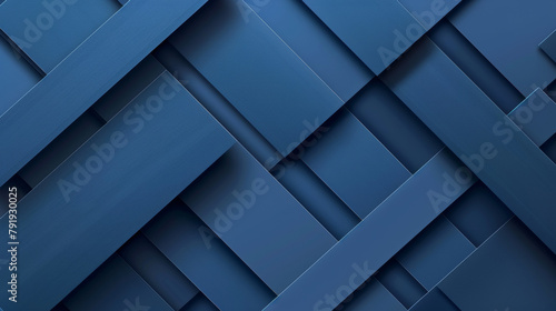 A blue background with a pattern of squares and rectangles