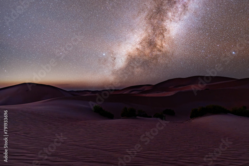 Milky Way over the Abu Dhabi Al Quaa Desert