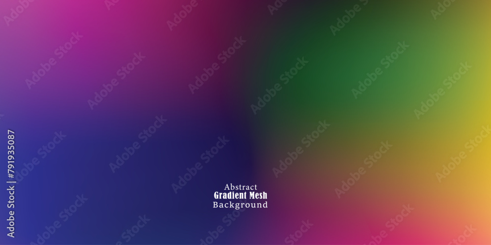 Abstract Colorful Gradient Mesh Background vector EPS10
